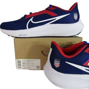 Nike Air Zoom Pegasus 40 USA Running Blue Men's Size 10.5 Women's 12